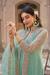 Picture of Stunning Net Cadet Blue Straight Cut Salwar Kameez