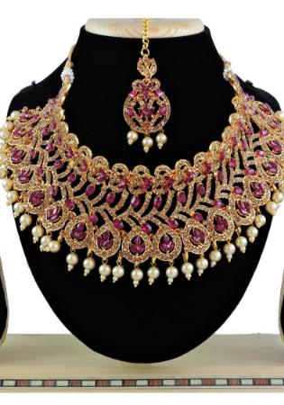 Picture of Splendid Dark Khaki Necklace Set