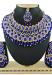 Picture of Ravishing Midnight Blue Necklace Set