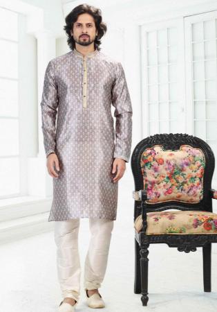 Picture of Nice Silk Silver Kurtas