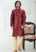 Picture of Gorgeous Silk Maroon Kurtas