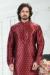 Picture of Gorgeous Silk Maroon Kurtas