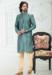 Picture of Elegant Silk Light Slate Grey Kurtas