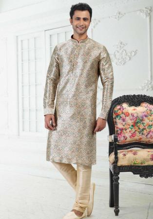 Picture of Fascinating Silk Rosy Brown Kurtas