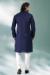 Picture of Enticing Silk Navy Blue Kurtas