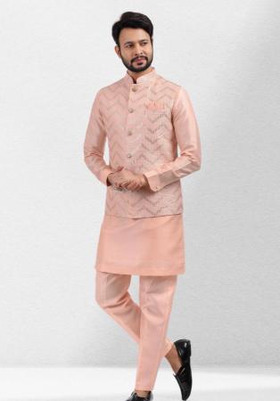 Picture of Nice Silk Tan Kurtas