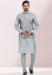 Picture of Good Looking Silk Light Slate Grey Kurtas