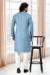 Picture of Exquisite Light Steel Blue Kurtas