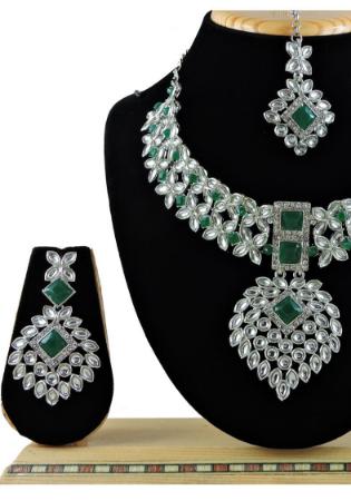 Picture of Elegant Dark Sea Green Necklace Set