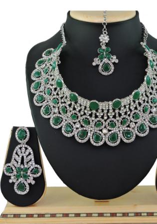 Picture of Ideal Sea Green Necklace Set