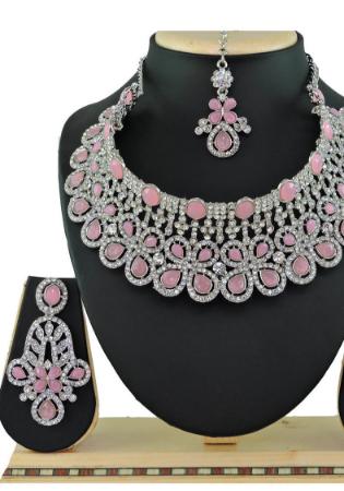 Picture of Ideal Pink Necklace Set