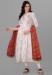 Picture of Sublime Rayon White Readymade Gown