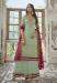 Picture of Georgette Dim Gray Straight Cut Salwar Kameez