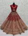 Picture of Graceful Chiffon Hot Pink Lehenga Choli