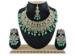 Picture of Shapely Medium Aqua Marine Necklace Set