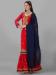 Picture of Delightful Georgette Crimson Straight Cut Salwar Kameez