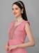 Picture of Cotton Pale Violet Red Straight Cut Salwar Kameez