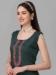 Picture of Cotton Dark Slate Grey Straight Cut Salwar Kameez