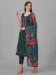 Picture of Cotton Dark Slate Grey Straight Cut Salwar Kameez