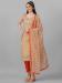 Picture of Stunning Cotton Tan Straight Cut Salwar Kameez