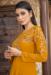 Picture of Nice Georgette Dark Golden Rod Readymade Gown