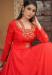 Picture of Gorgeous Georgette Crimson Readymade Gown