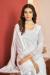 Picture of Enticing Georgette White Straight Cut Salwar Kameez