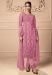 Picture of Net Pale Violet Red Straight Cut Salwar Kameez