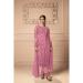 Picture of Net Pale Violet Red Straight Cut Salwar Kameez