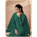 Picture of Net Dark Slate Grey Straight Cut Salwar Kameez