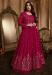 Picture of Comely Georgette Maroon Anarkali Salwar Kameez