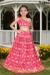 Picture of Well Formed Chiffon Deep Pink Kids Lehenga Choli