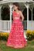 Picture of Well Formed Chiffon Deep Pink Kids Lehenga Choli