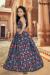 Picture of Beauteous Chiffon Midnight Blue Kids Lehenga Choli