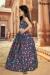 Picture of Beauteous Chiffon Midnight Blue Kids Lehenga Choli