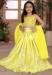 Picture of Marvelous Chiffon Wheat Kids Lehenga Choli