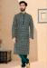 Picture of Graceful Silk Dark Sea Green Kurtas