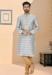 Picture of Beauteous Silk Light Slate Grey Kurtas