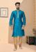 Picture of Pleasing Silk Dark Cyan Kurtas