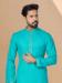 Picture of Radiant Silk Dark Turquoise Kurtas