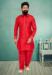 Picture of Grand Silk Crimson Kurtas