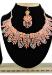 Picture of Gorgeous Dark Salmon Necklace Set