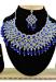 Picture of Beautiful Medium Blue Necklace Set