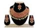 Picture of Lovely Fire Brick Necklace Set