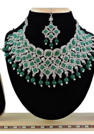 Picture of Appealing Dim Gray Necklace Set