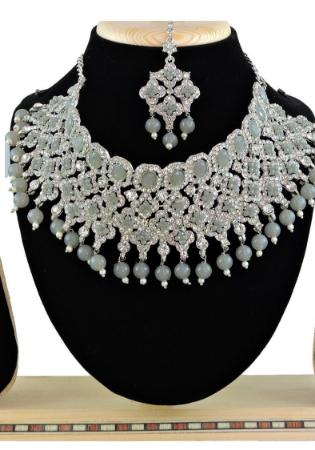 Picture of Comely Grey Necklace Set