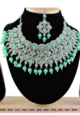 Picture of Statuesque Dark Grey Necklace Set