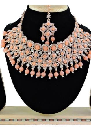 Picture of Beauteous Tan Necklace Set