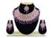 Picture of Magnificent Dark Magenta Necklace Set