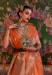 Picture of Splendid Organza Tomato Saree